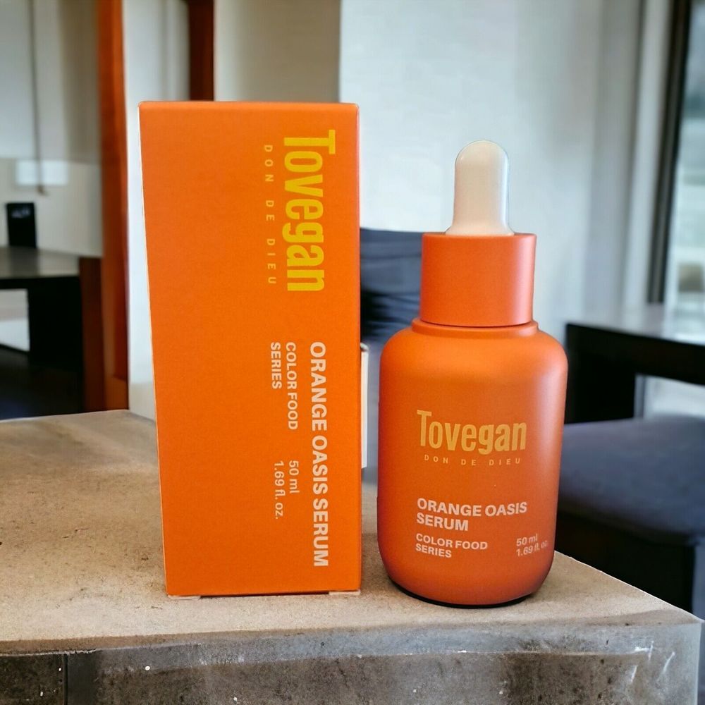 Tovegan Orange Oasis Serum 1.69 fl Oz New In Box